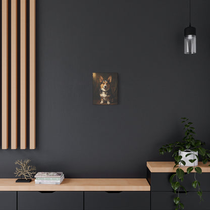 Custom Pet Portrait Canvas — Oil Painting Style