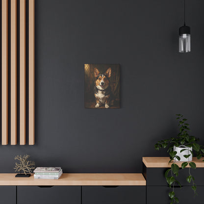 Custom Pet Portrait Canvas — Oil Painting Style