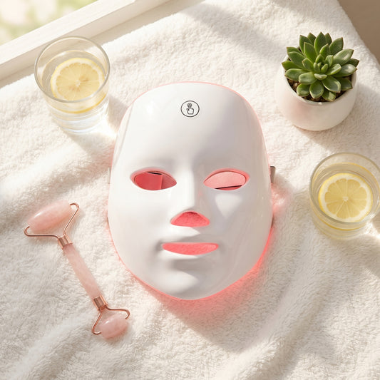 LED Photon Face Mask — 7 Color Light Therapy for Clear Glowing Skin